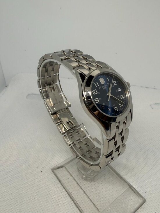 Victorinox Swiss Army Alliance Men Blue Dial SS Bracelet Swiss Quartz Watch main image 5